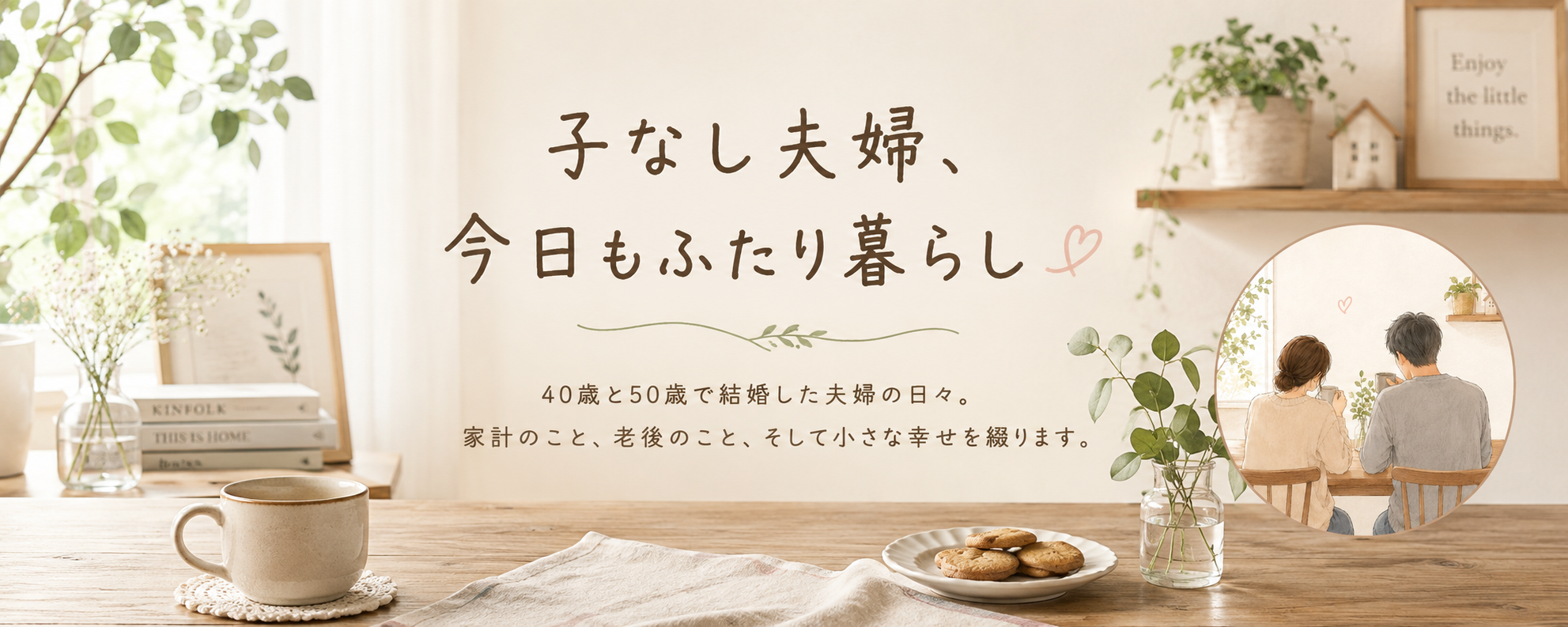 子なし夫婦、今日もふたり暮らし